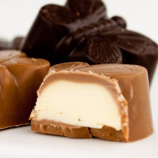 Cream filled truffles